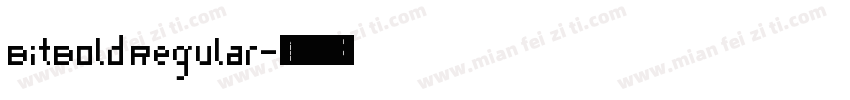 BitBold Regular字体转换